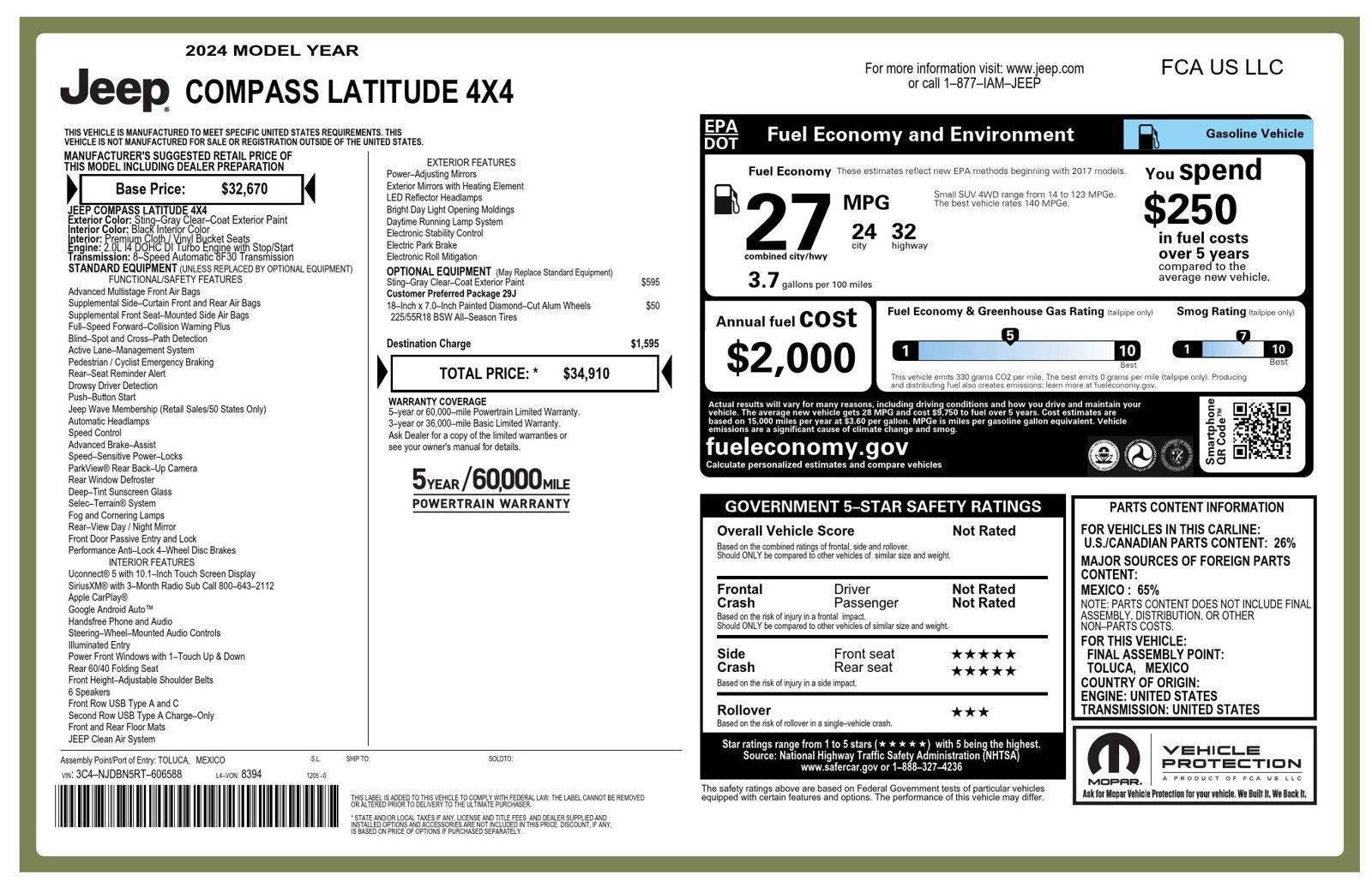 2024 Jeep Compass Latitude