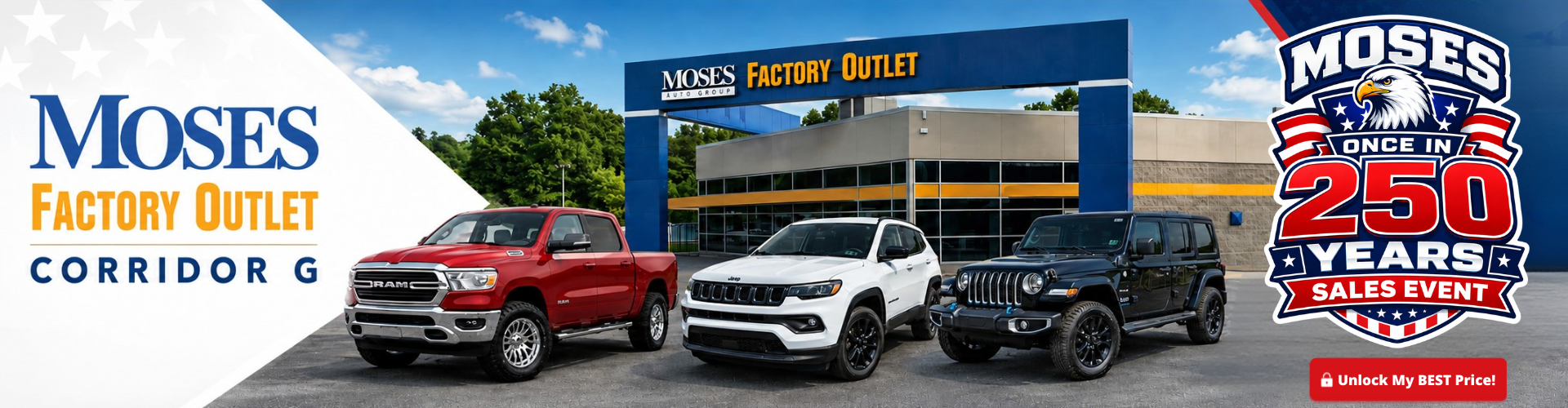 Moses Once in 250 Years Sales Event